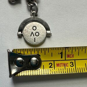 James Avery Silver “I Love You” Spinner Charm Retired